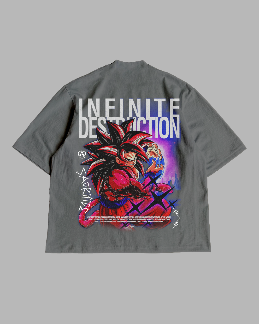INFINITE DESTRUCTION OVERSIZED TEE