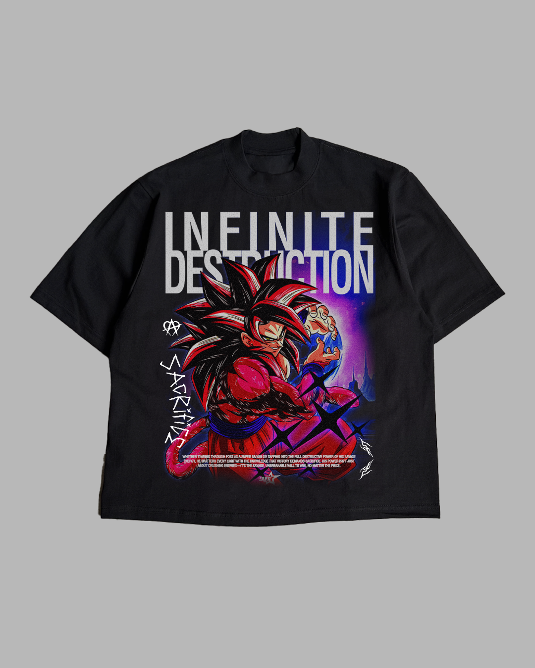 INFINITE DESTRUCTION OVERSIZED TEE
