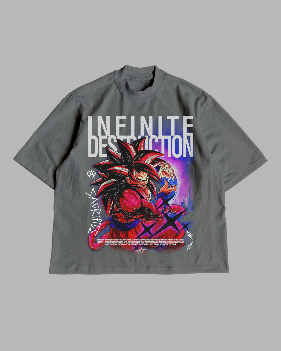 INFINITE DESTRUCTION OVERSIZED TEE