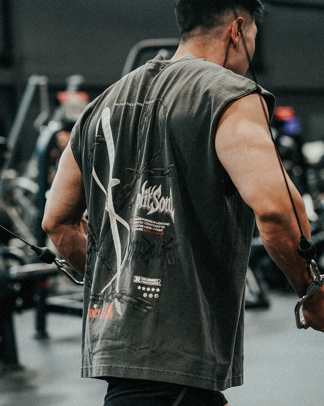 SPLIT SOUL 'PREMIUM' OVERSIZED TEE