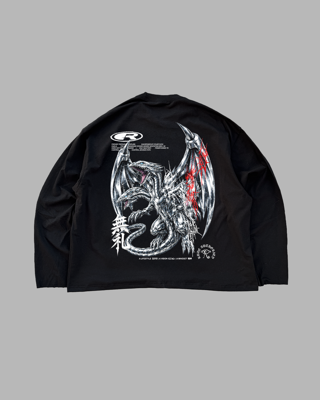 FORBIDDEN SUMMONING - OVERSIZED LONG SLEEVE