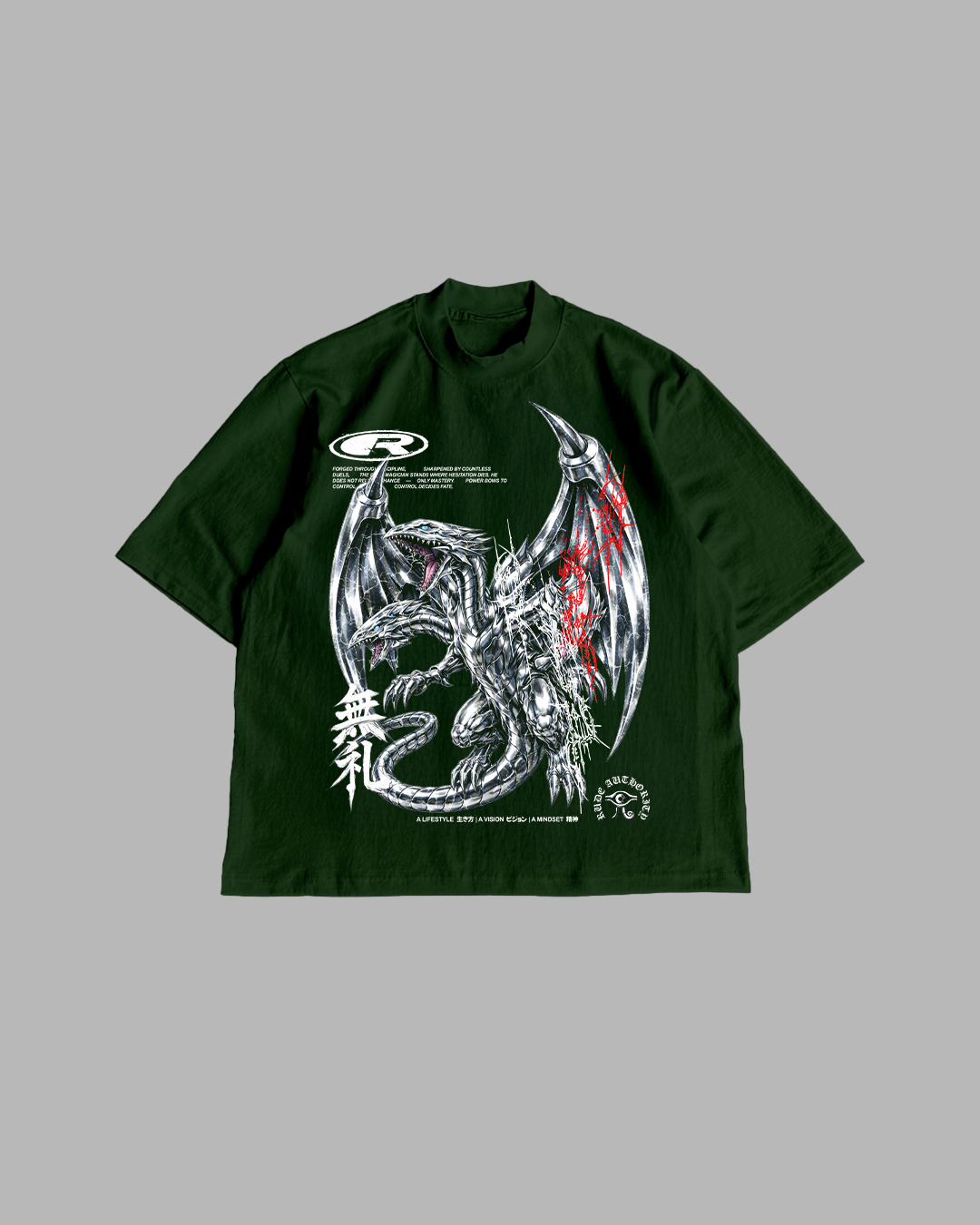 IVORY TYRANT 'PREMIUM' OVERSIZED TEE