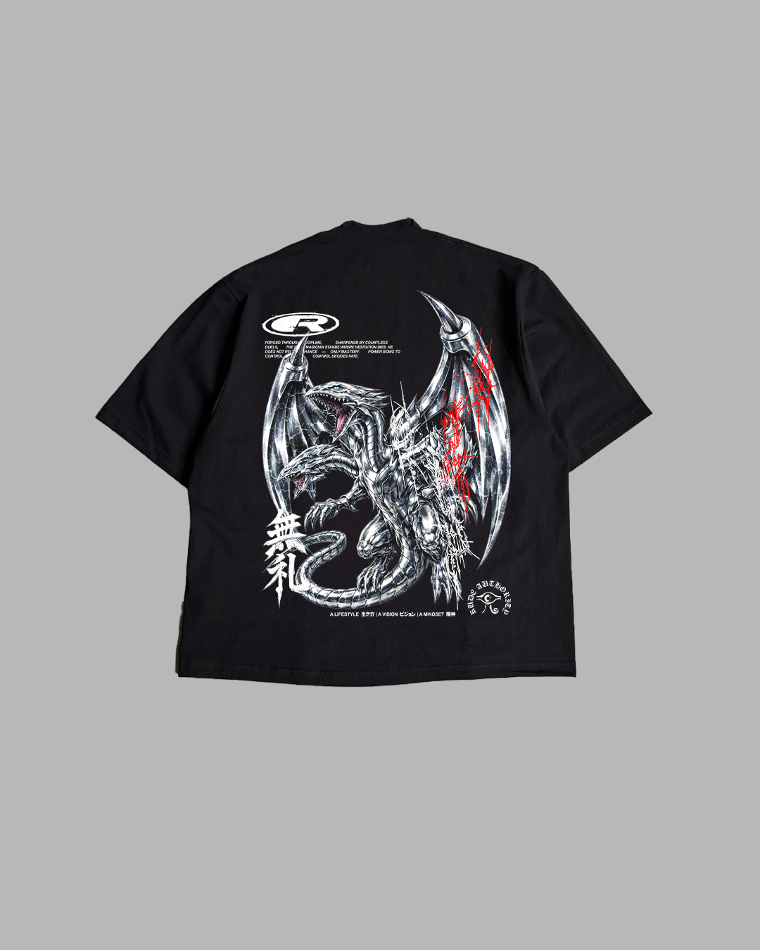 IVORY TYRANT 'PREMIUM' OVERSIZED TEE