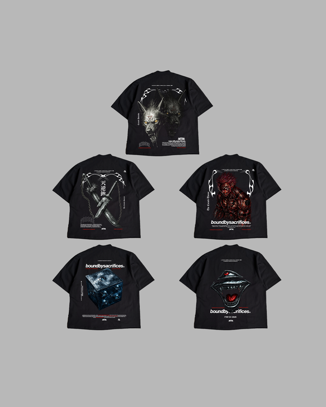 DIMENSION OF CURSES - 'PREMIUM' 5 PACK