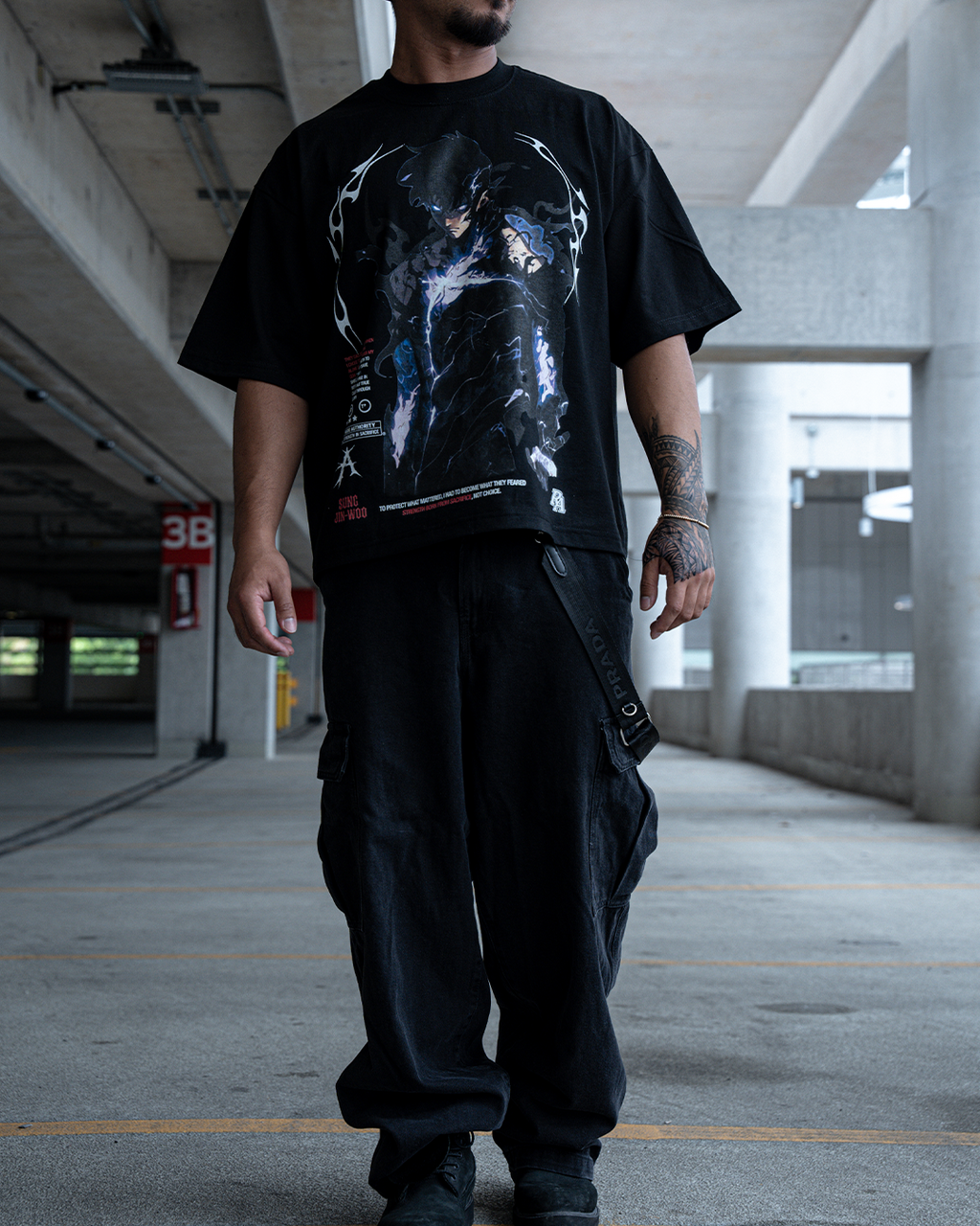LONE ASCENDANT PREMIUM OVERSIZED TEE