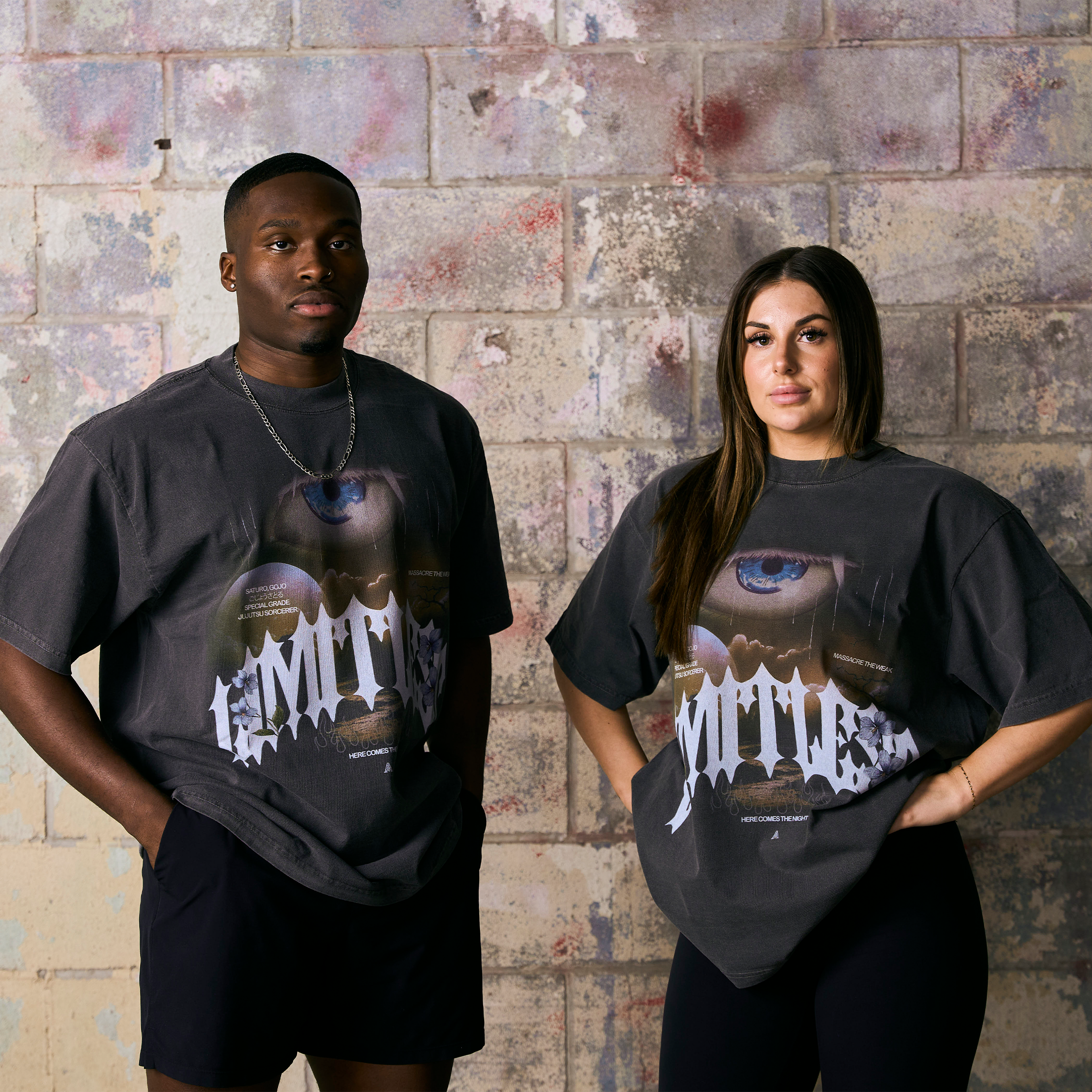 LIMITLESS GARMENT DYED OVERSIZED TEE