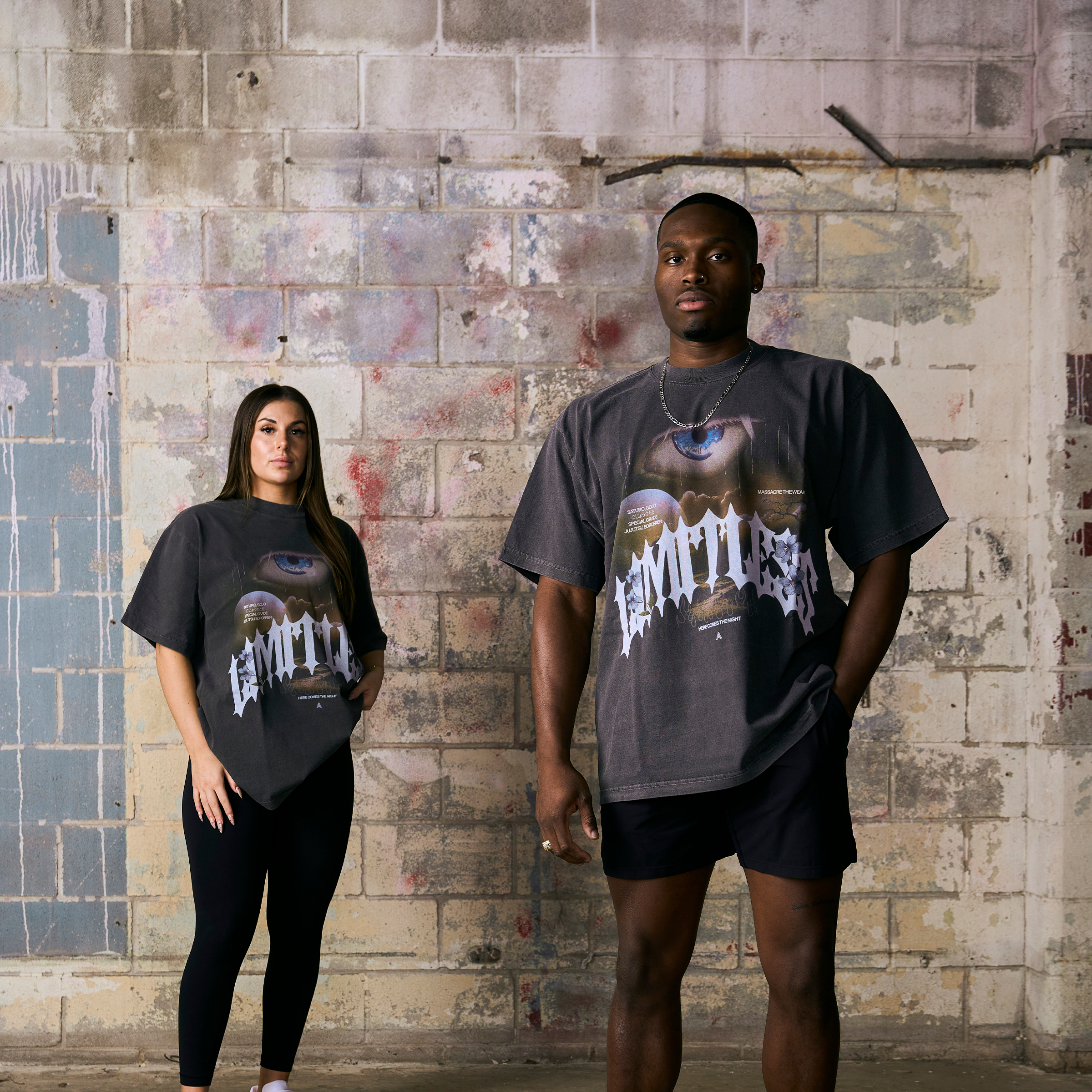 LIMITLESS GARMENT DYED OVERSIZED TEE