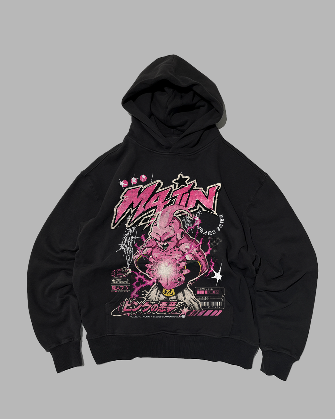 THERE ARE NO HEROES COMING 'PERFORMANCE' DROP SHOULDER HOODIE