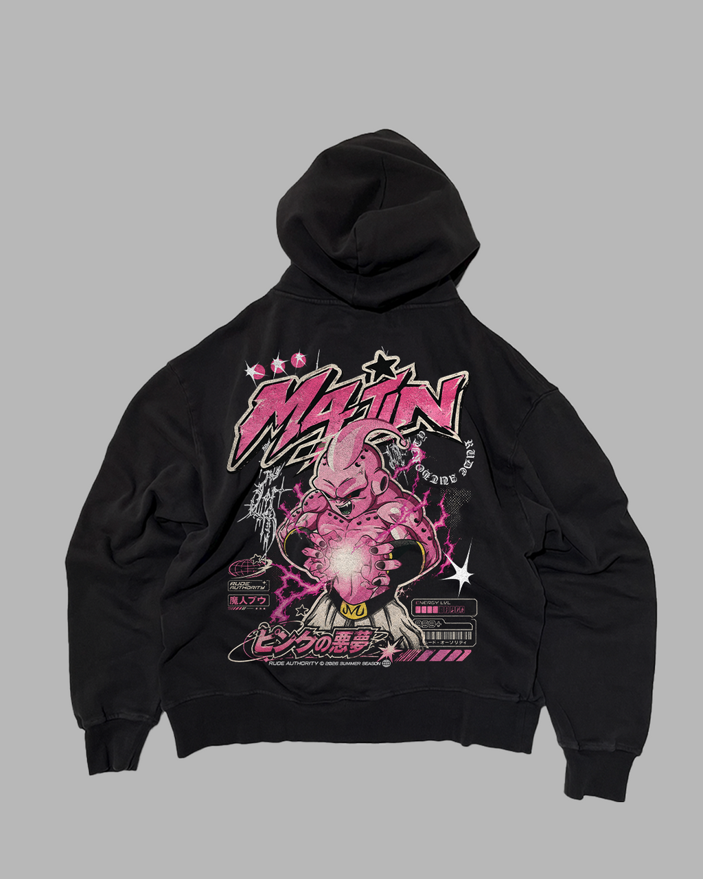 THERE ARE NO HEROES COMING 'PERFORMANCE' DROP SHOULDER HOODIE