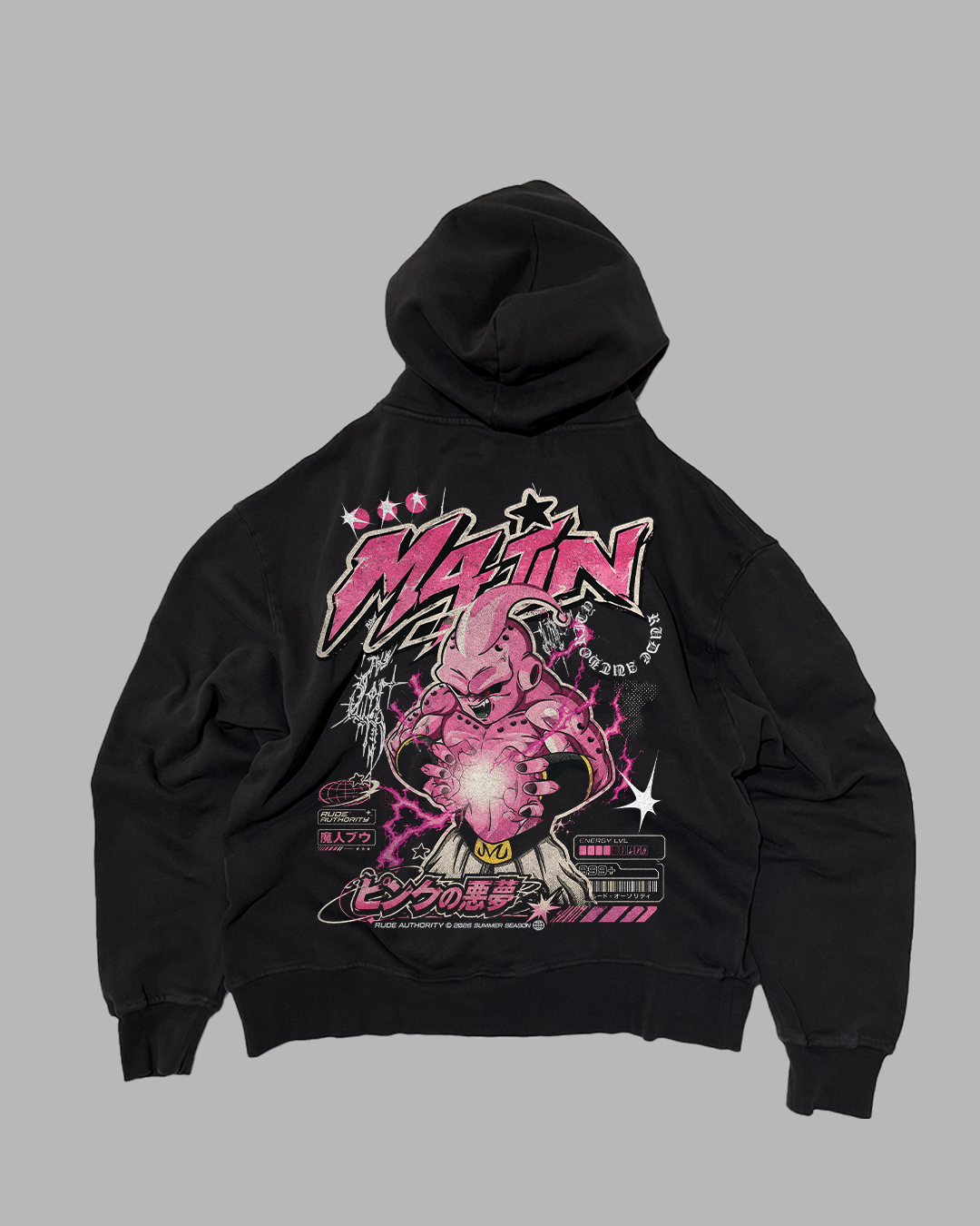 THERE ARE NO HEROES COMING 'PERFORMANCE' DROP SHOULDER HOODIE