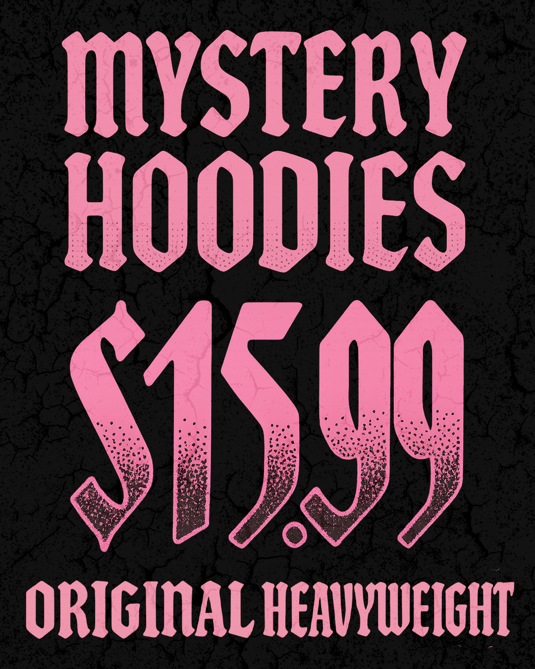 MYSTERY ORIGINAL HEAVYWEIGHT HOODIES