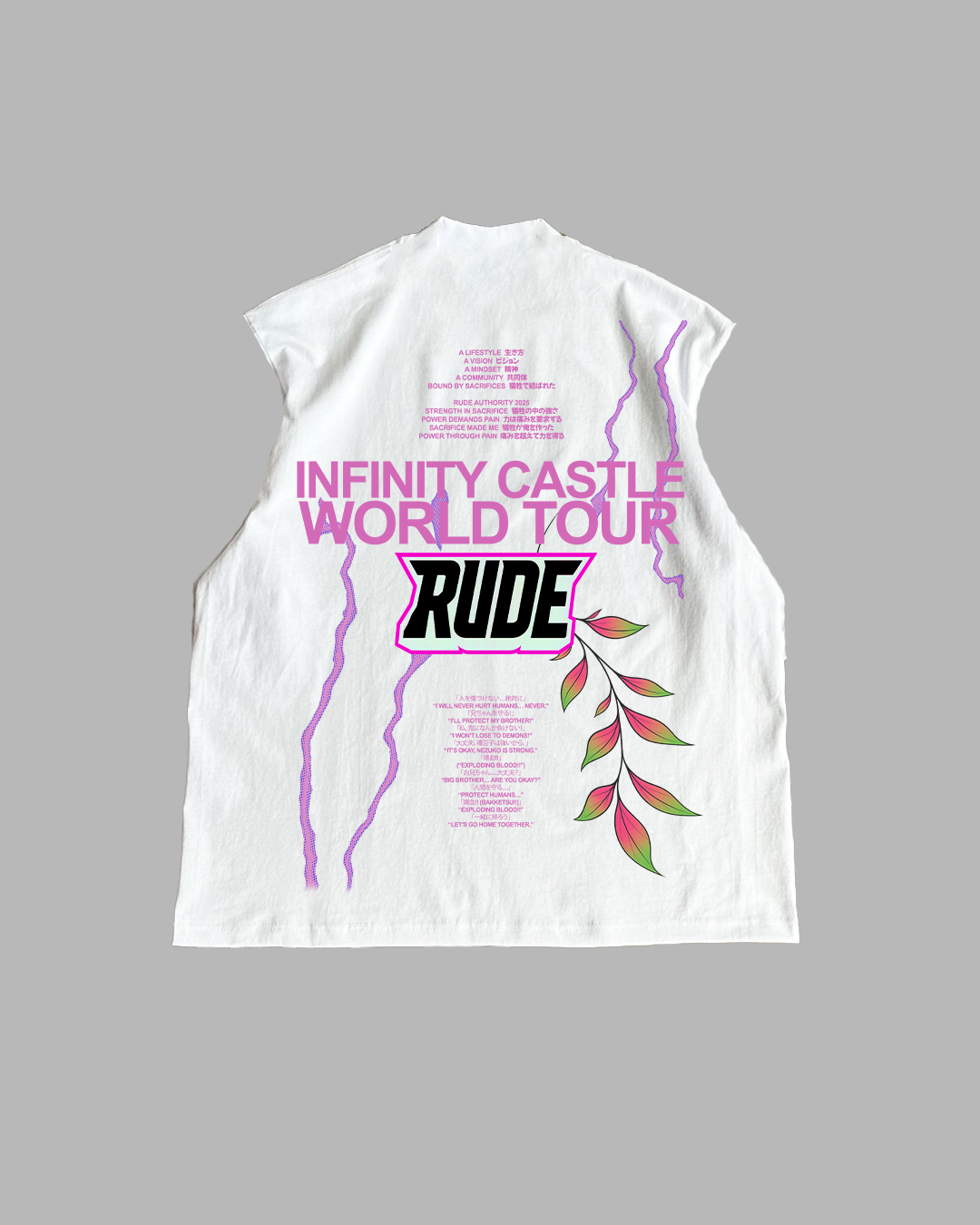 FALLEN FLOWER 'LEGACY' OVERSIZED TEE