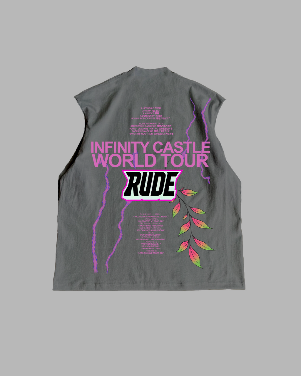 FALLEN FLOWER 'LEGACY' OVERSIZED TEE