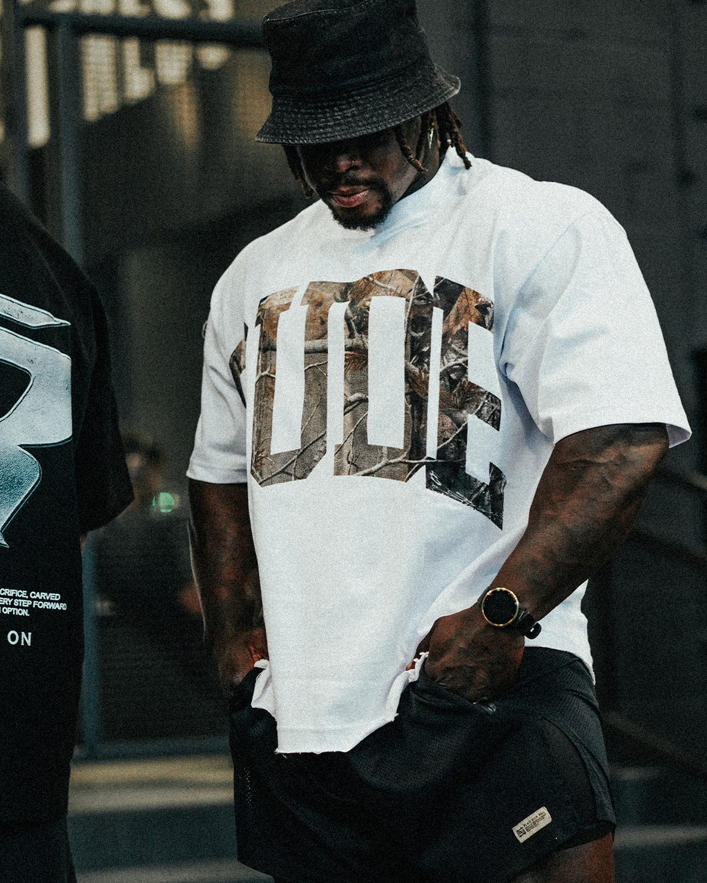 RUDE REAL TREE 'PREMIUM' OVERSIZED BOX TEE