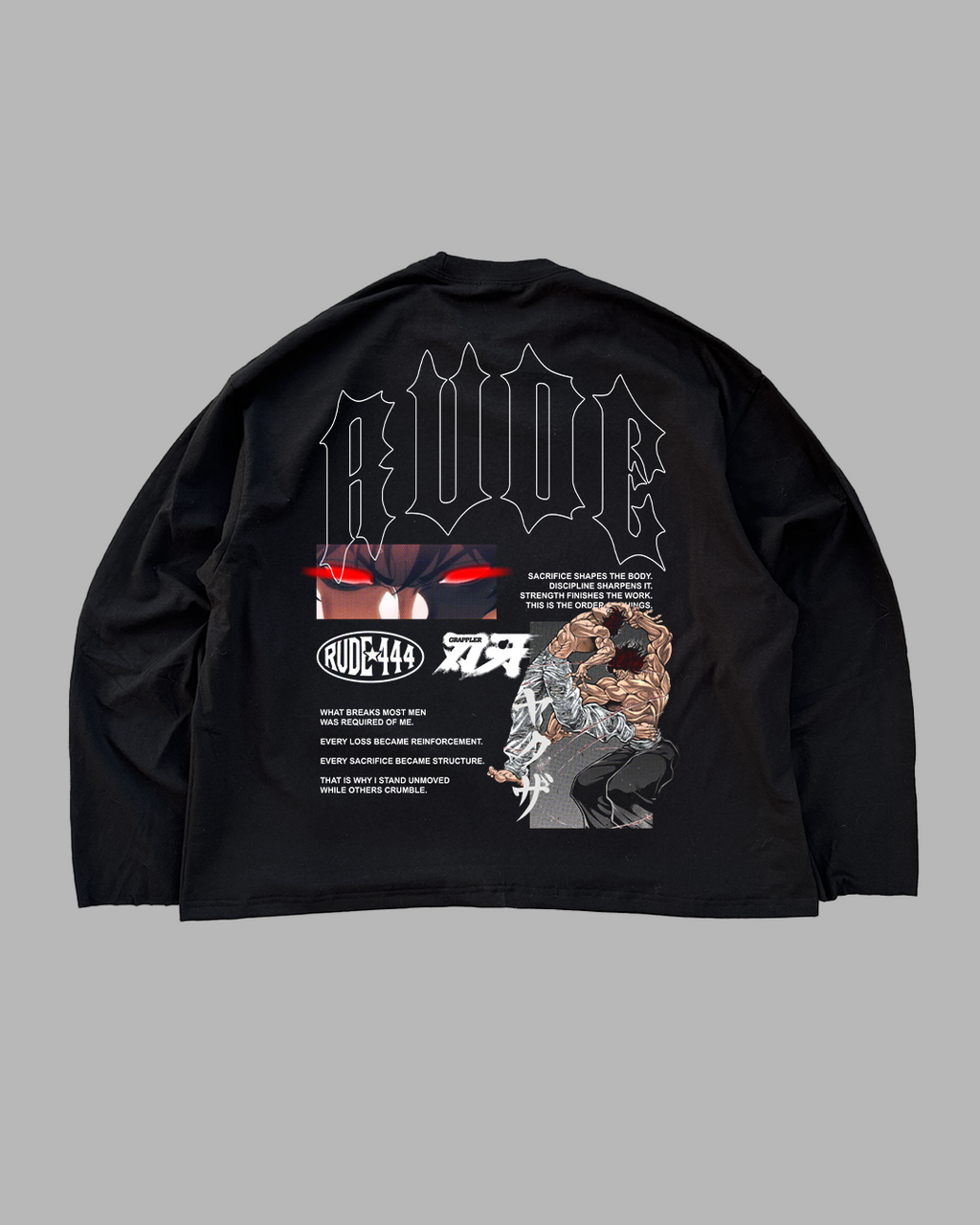 THRILL OF THE FIGHT - OVERSIZED LONG SLEEVE