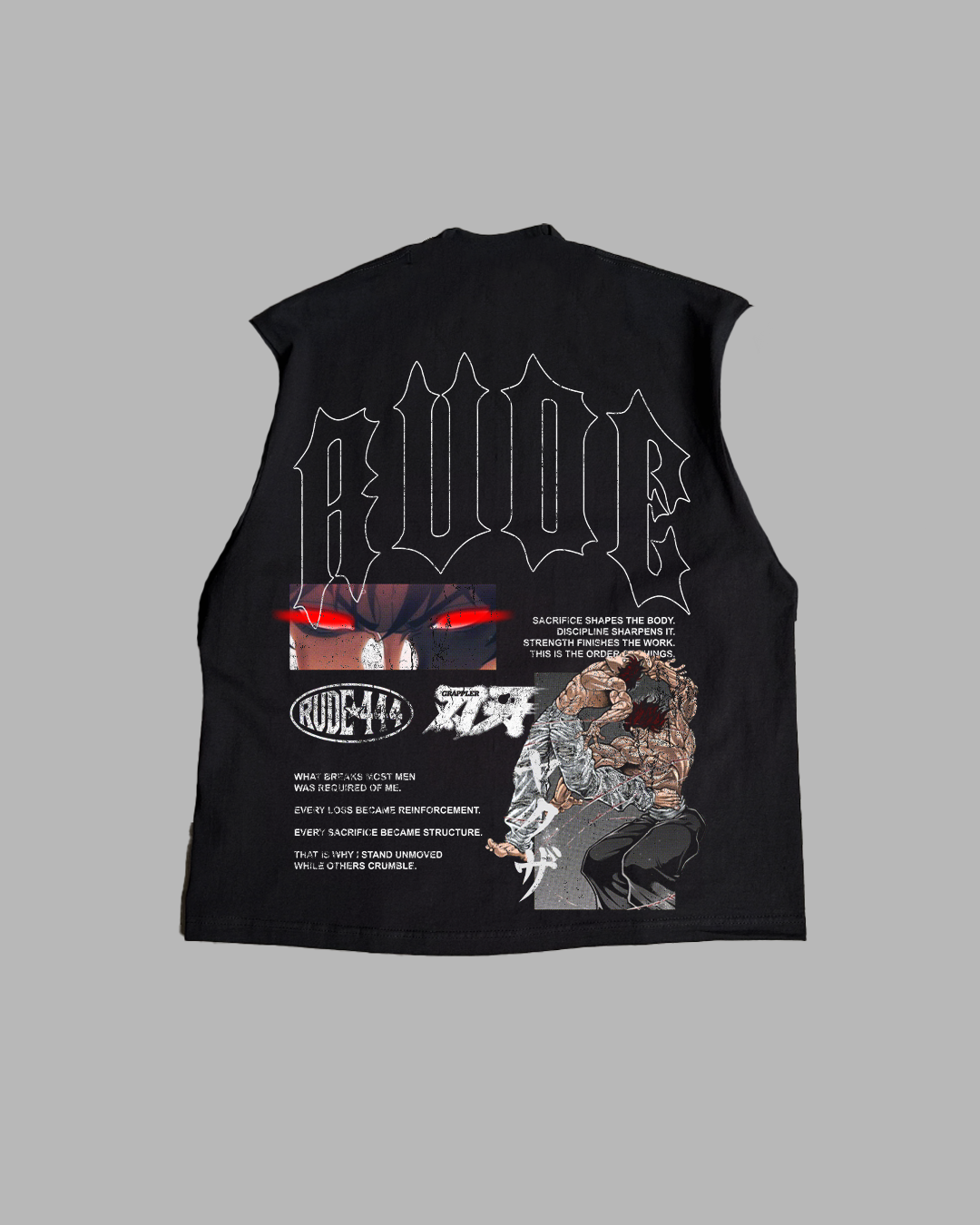 PRESSURE BUILDS FORM 'PREMIUM' OVERSIZED TEE