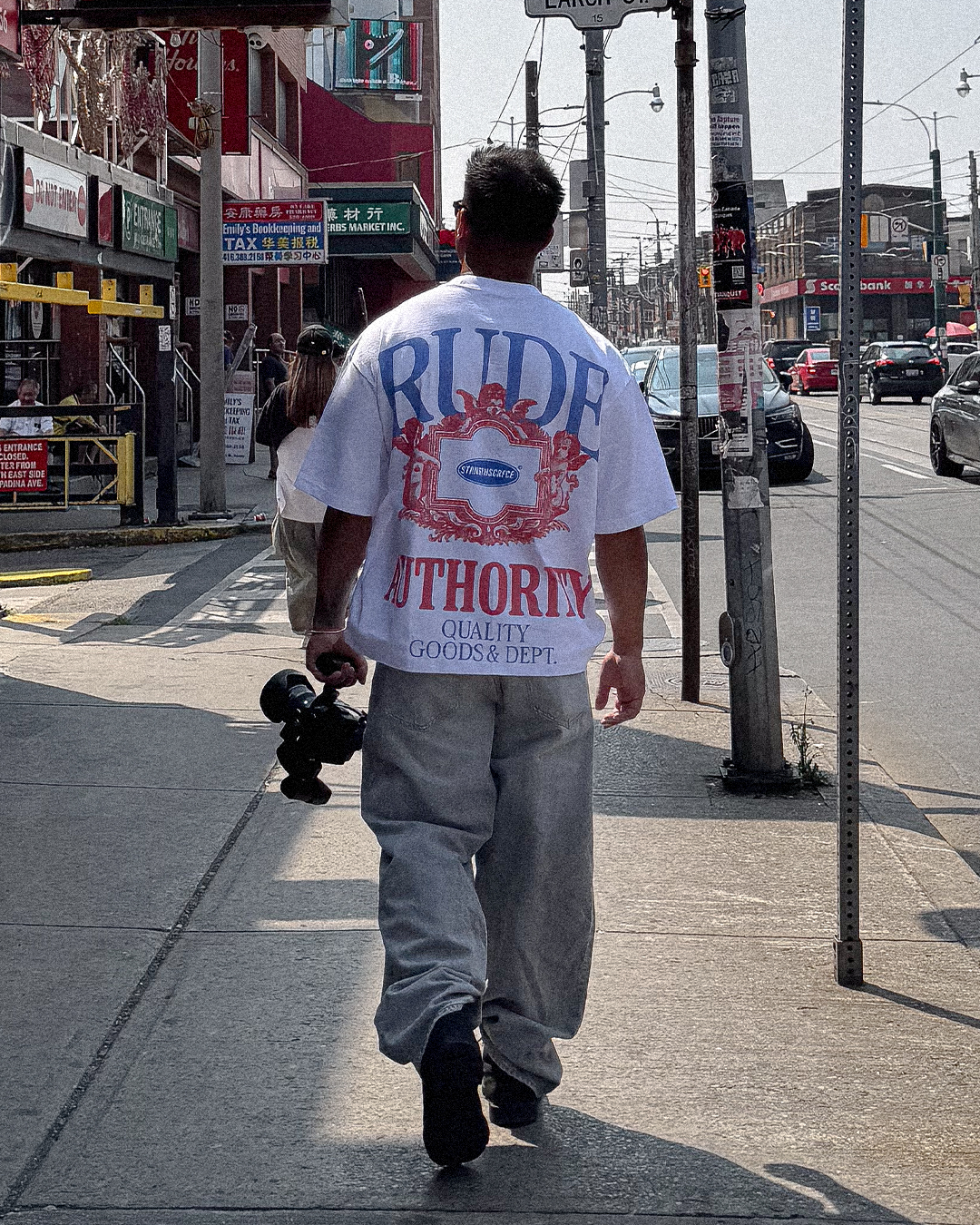 VINTAGE QUALITY DEPT 'PREMIUM' OVERSIZED BOX TEE