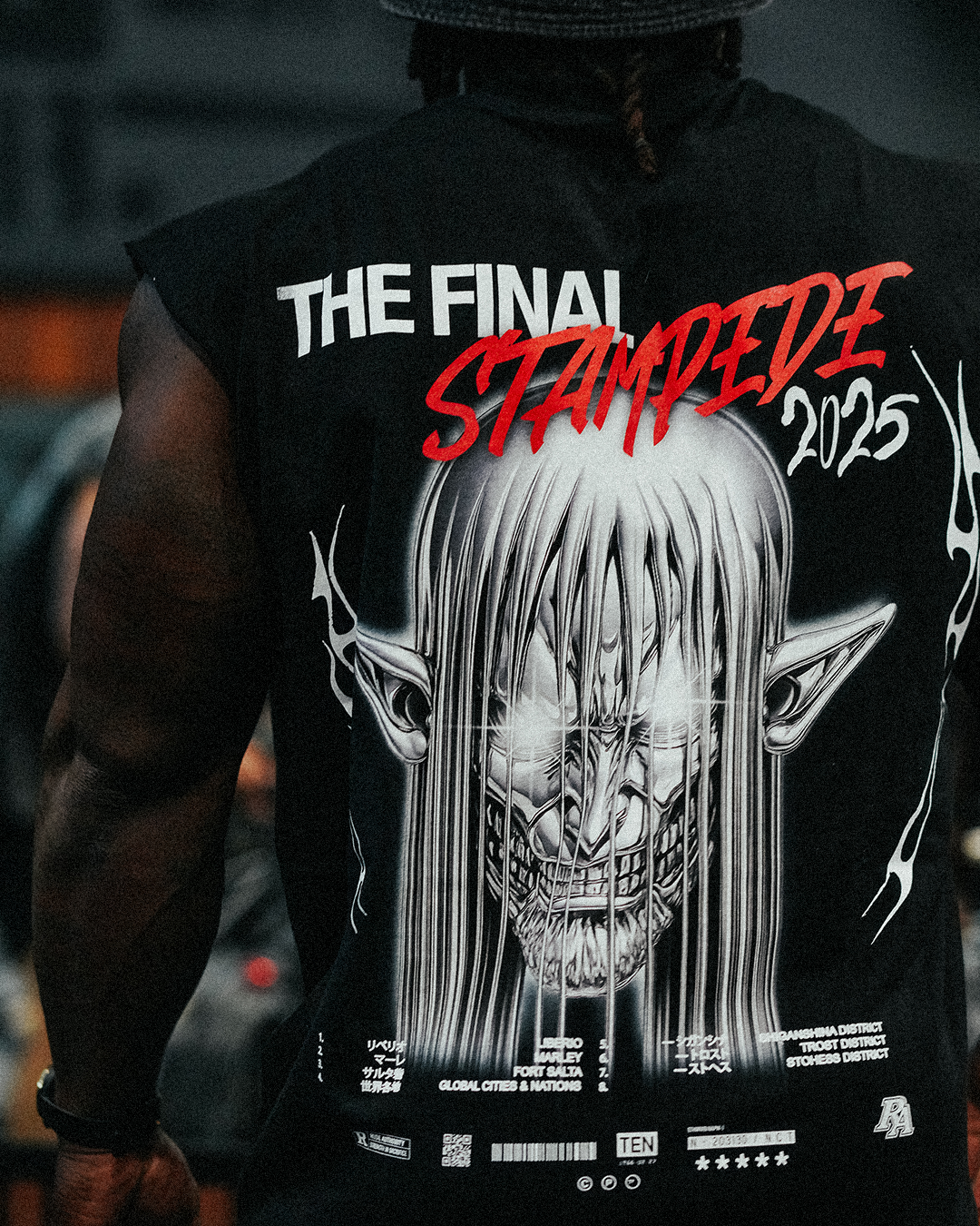 FINAL STAMPEDE PREMIUM OVERSIZED TEE