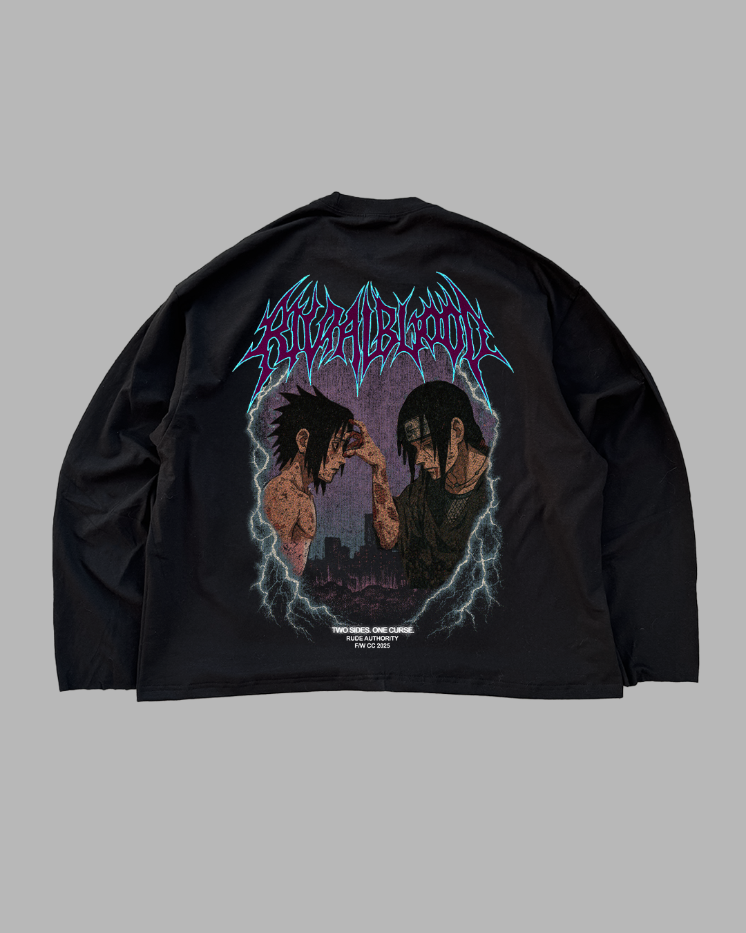 RIVAL BLOOD 'PREMIUM' OVERSIZED LONG SLEEVE