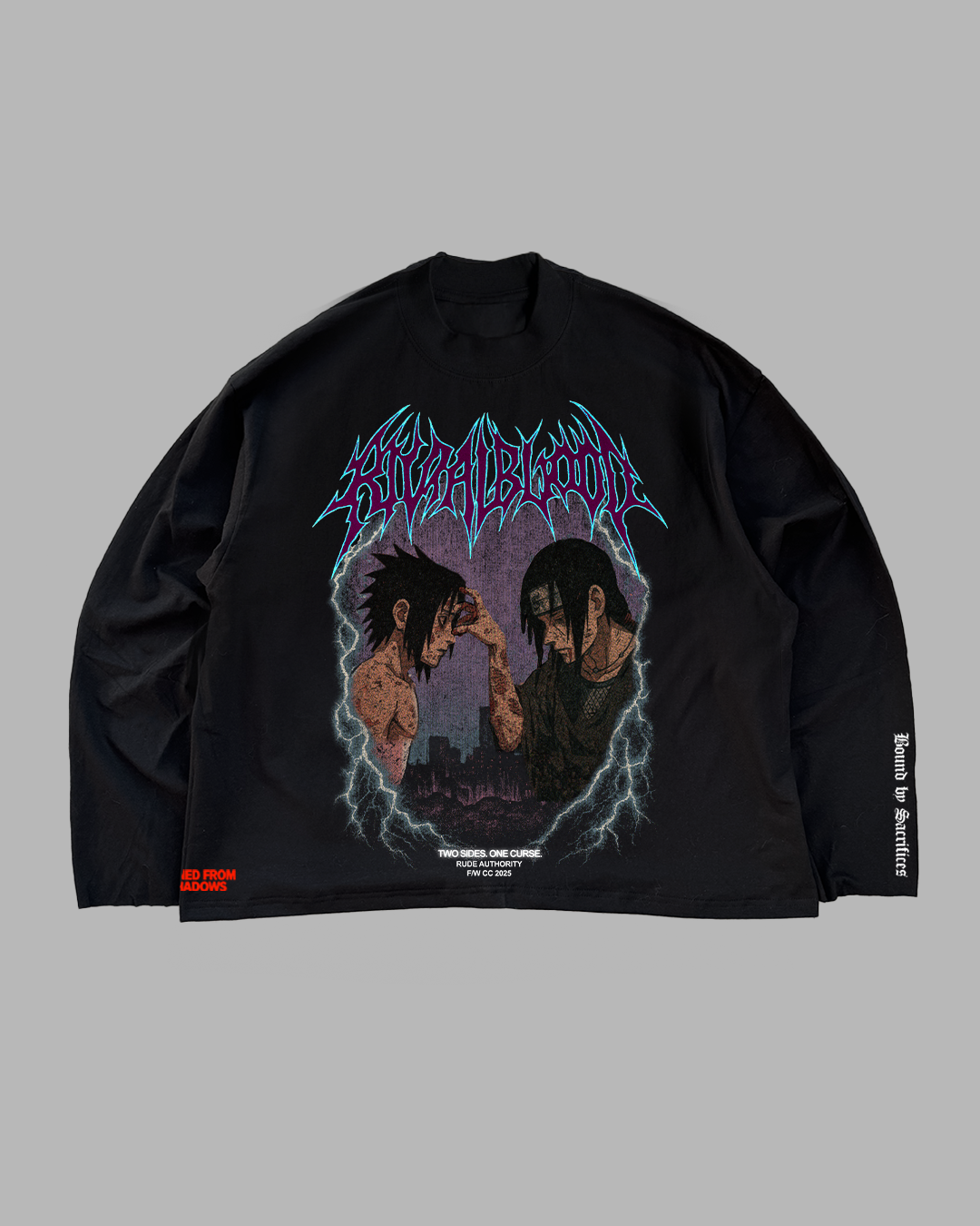 RIVAL BLOOD 'PREMIUM' OVERSIZED LONG SLEEVE