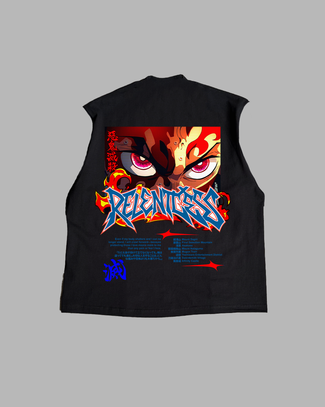 CRIMSON GAZE 'PREMIUM' OVERSIZED TEE