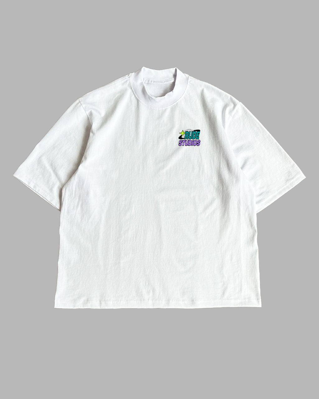 RUDE STUDIOS 'PREMIUM' OVERSIZED BOX TEE