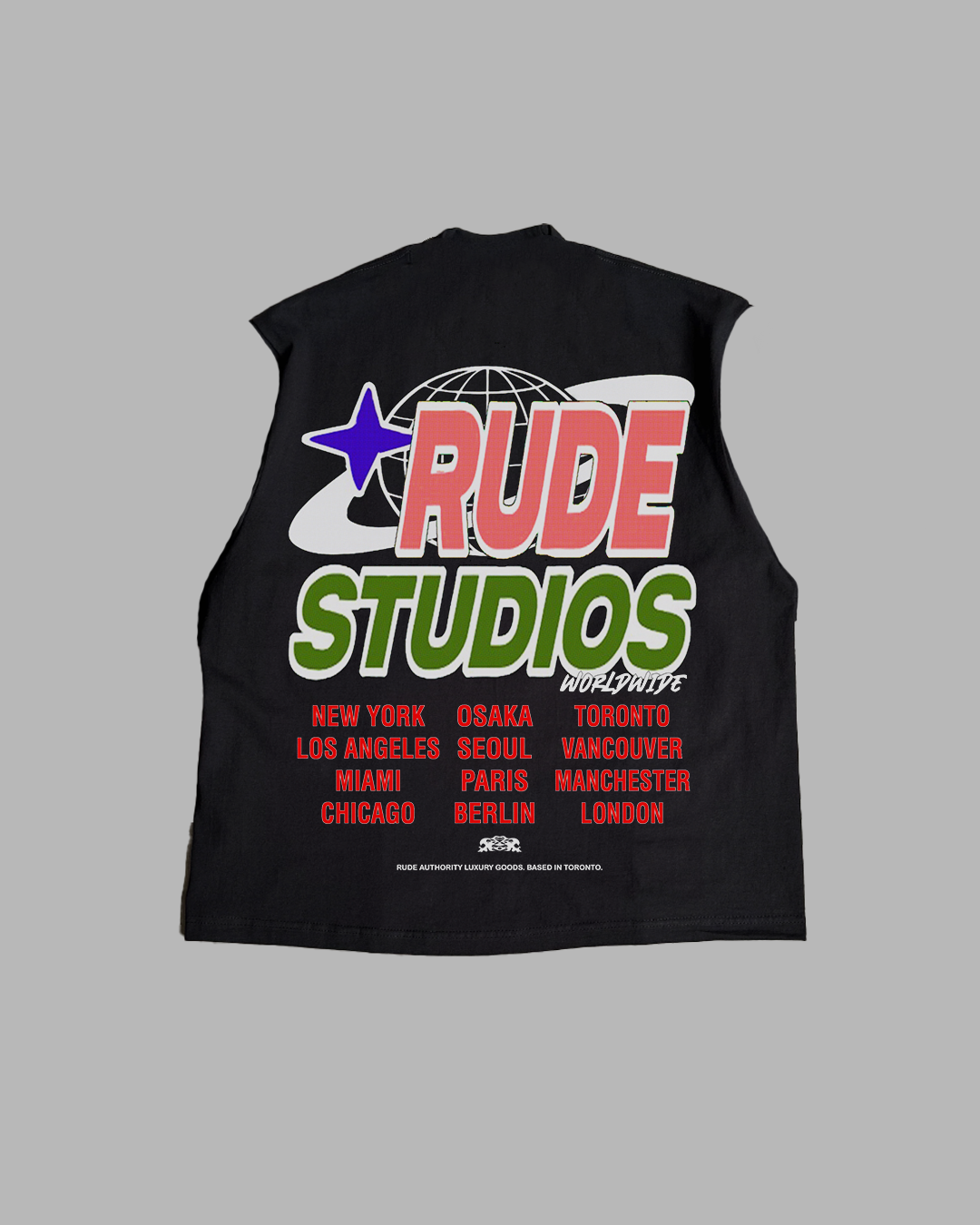 RUDE STUDIOS 'PREMIUM' OVERSIZED BOX TEE