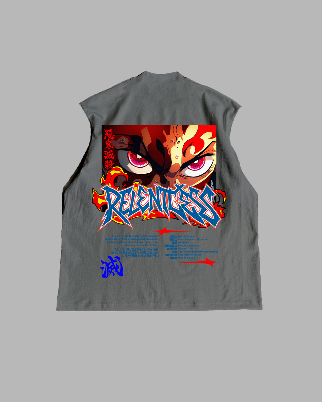 CRIMSON GAZE 'PREMIUM' OVERSIZED TEE