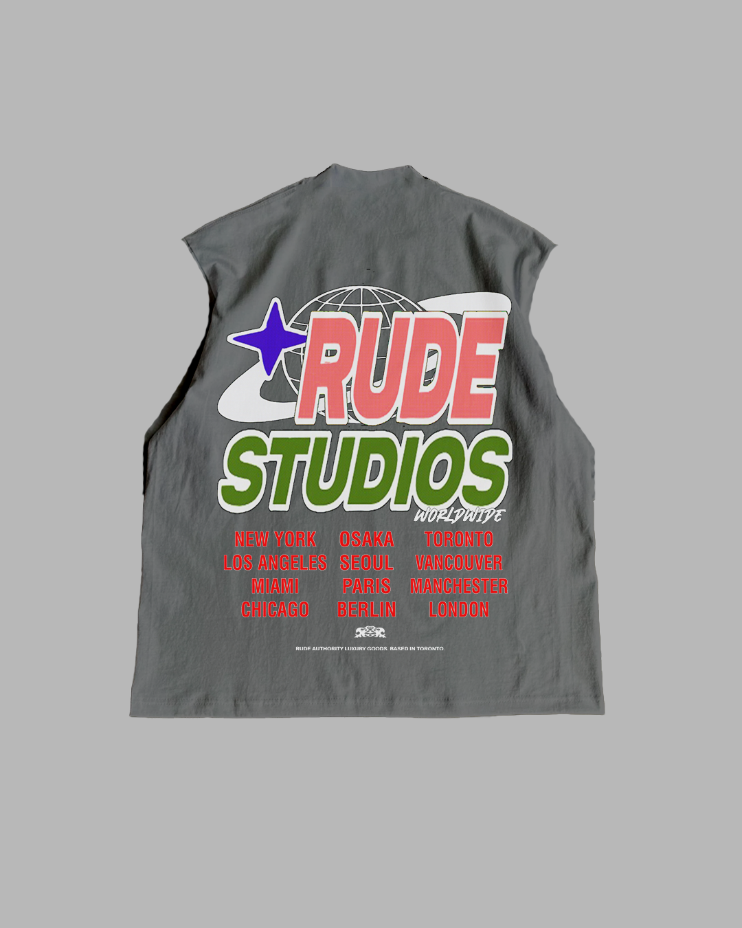 RUDE STUDIOS 'PREMIUM' OVERSIZED BOX TEE