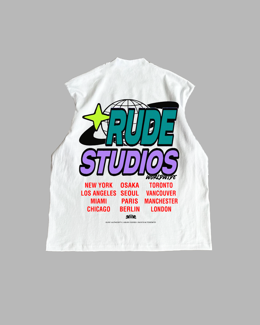 RUDE STUDIOS 'PREMIUM' OVERSIZED BOX TEE