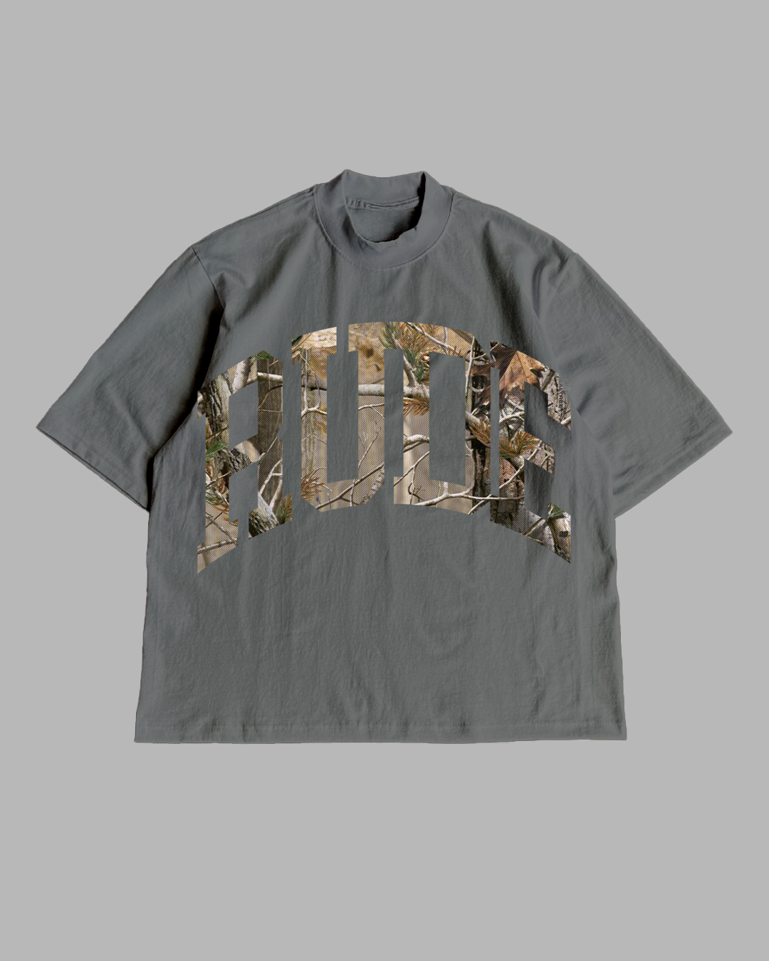 RUDE REAL TREE 'PREMIUM' OVERSIZED BOX TEE