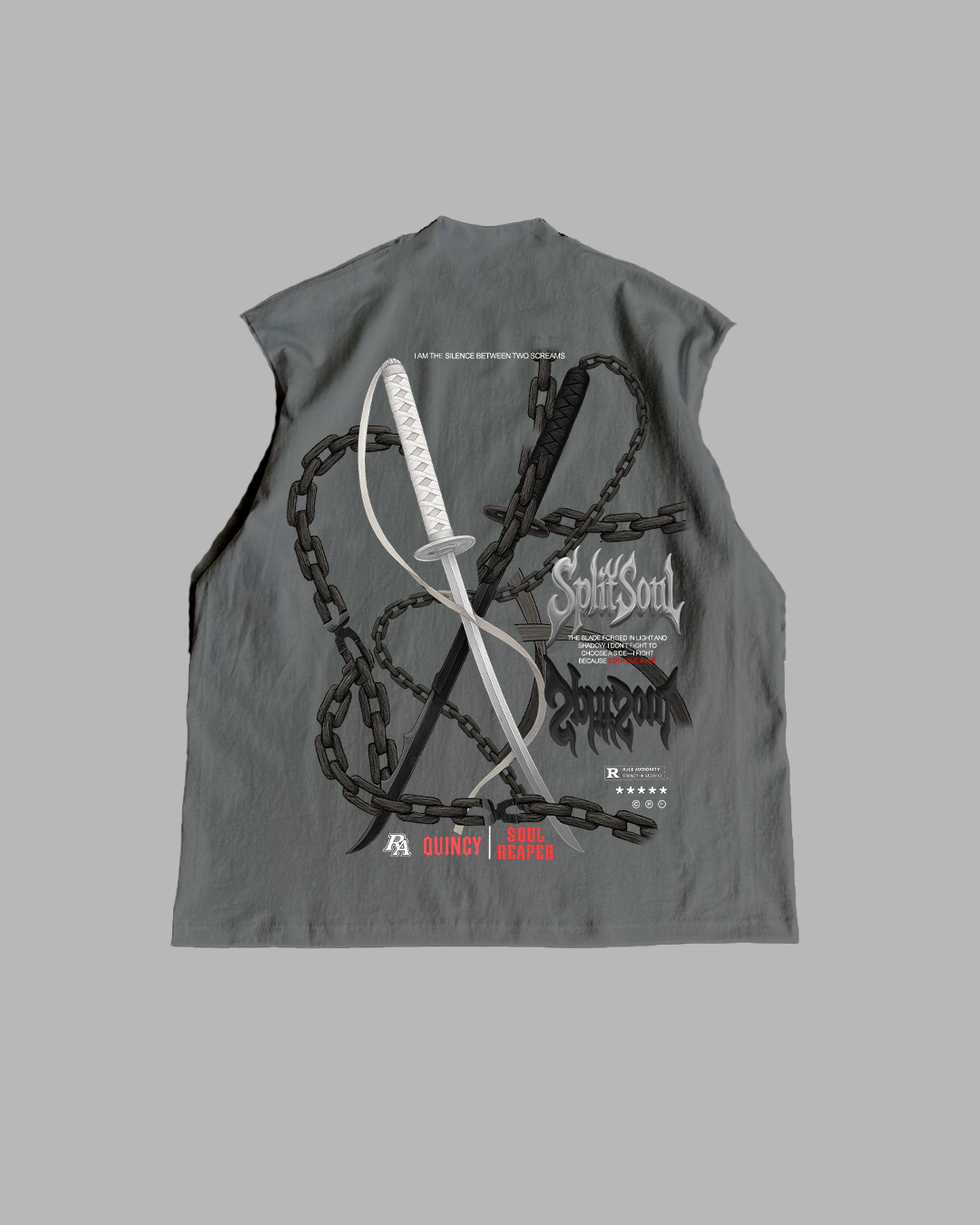 SPLIT SOUL 'PREMIUM' OVERSIZED TEE