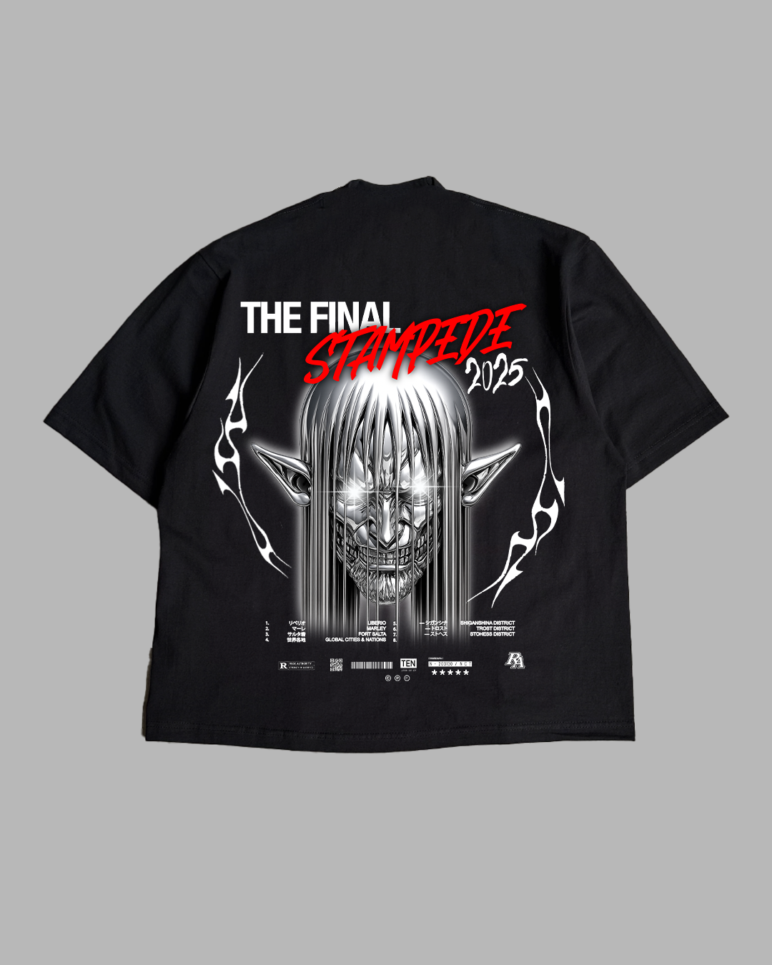 FINAL STAMPEDE PREMIUM OVERSIZED TEE