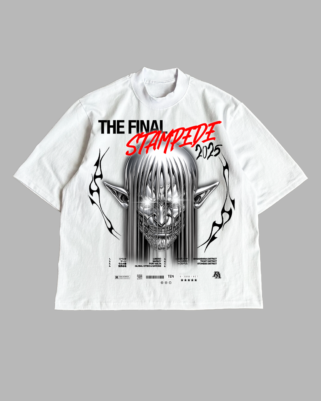 FINAL STAMPEDE PREMIUM OVERSIZED TEE