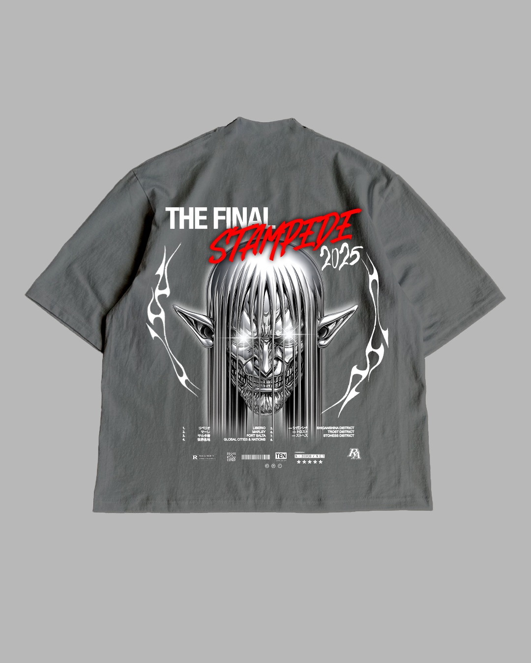 FINAL STAMPEDE PREMIUM OVERSIZED TEE