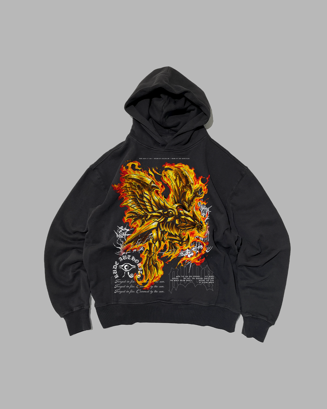 FORBIDDEN SUMMONING 'PERFORMANCE' DROP SHOULDER HOODIE