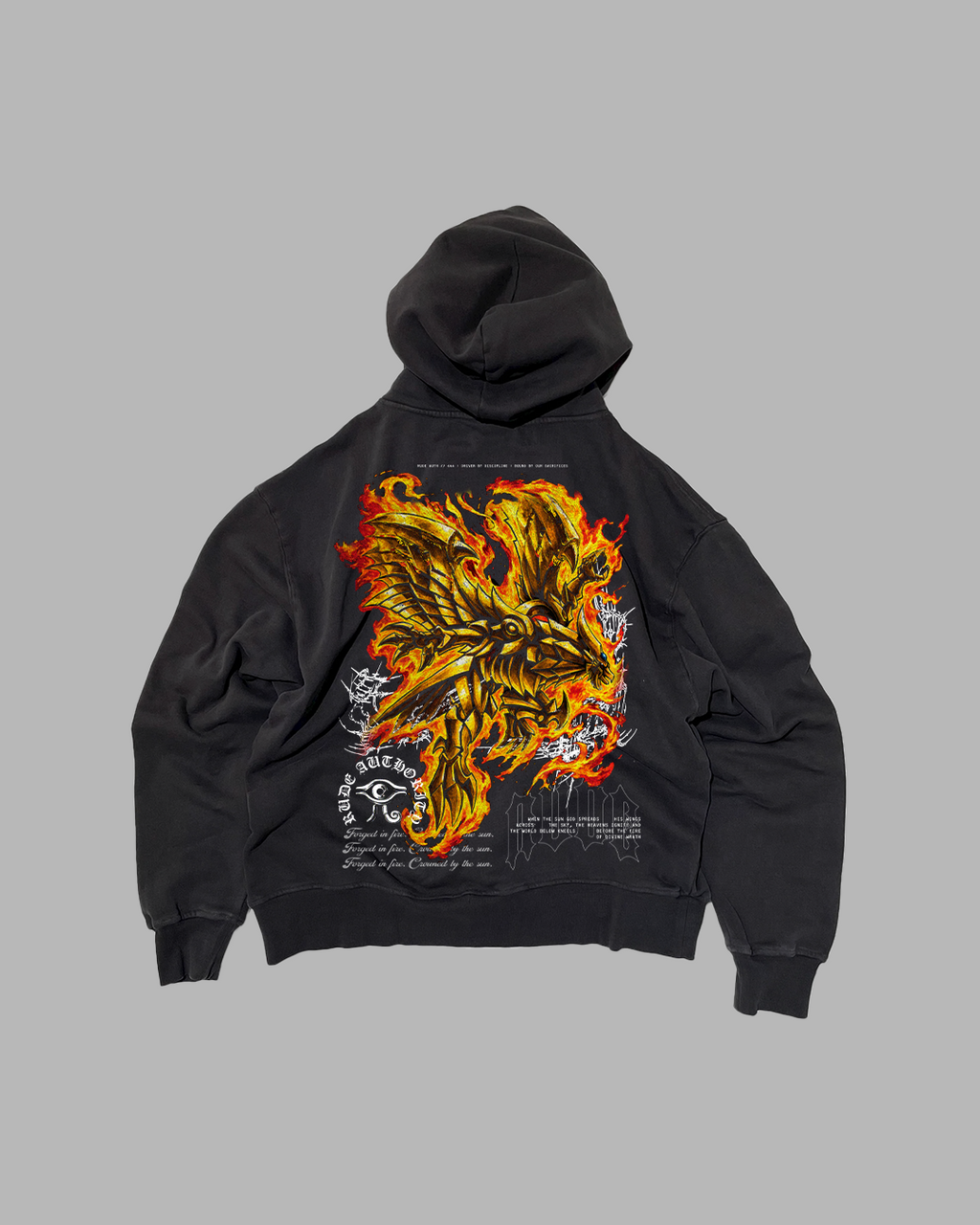 FORBIDDEN SUMMONING 'PERFORMANCE' DROP SHOULDER HOODIE