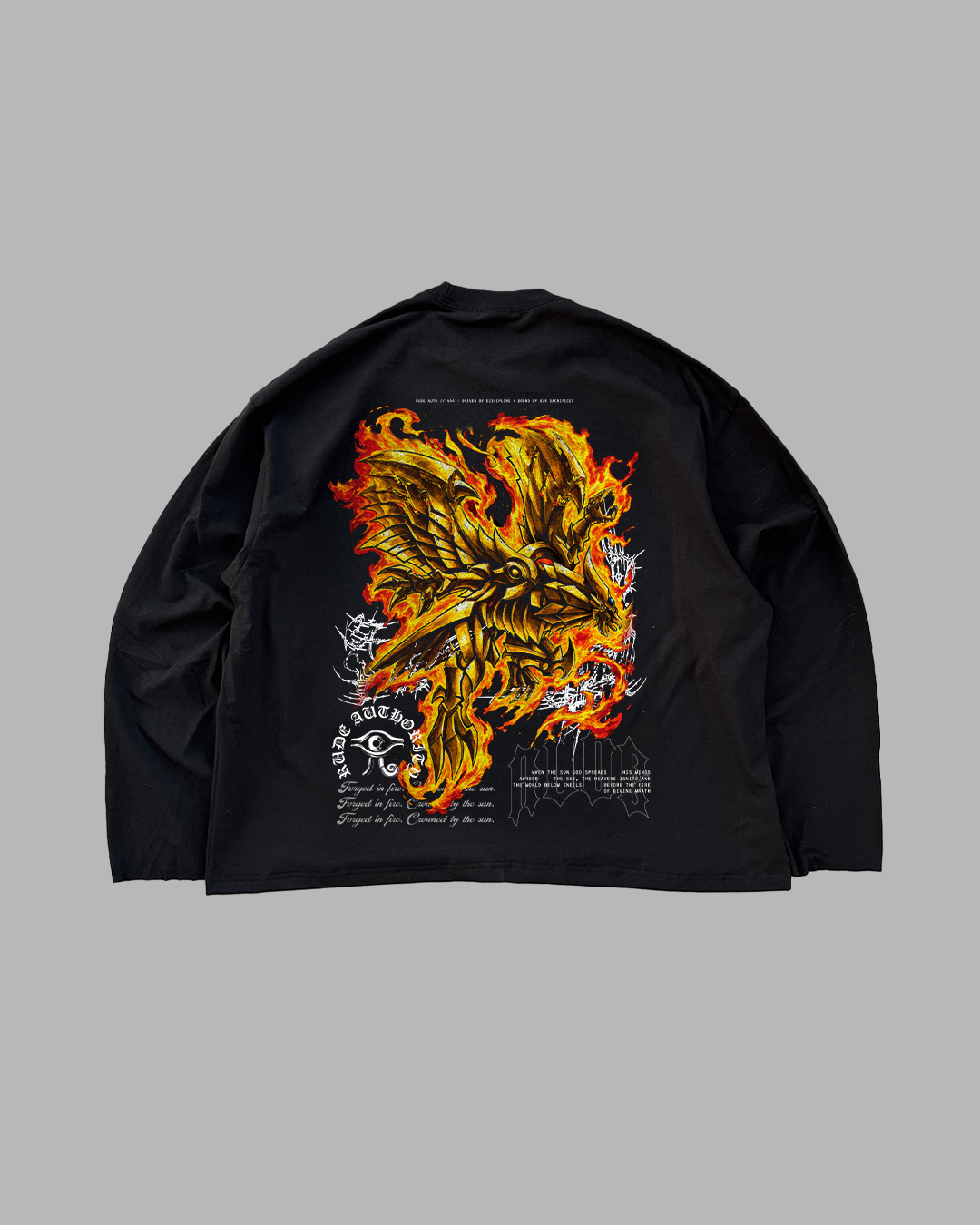 FORBIDDEN SUMMONING - OVERSIZED LONG SLEEVE