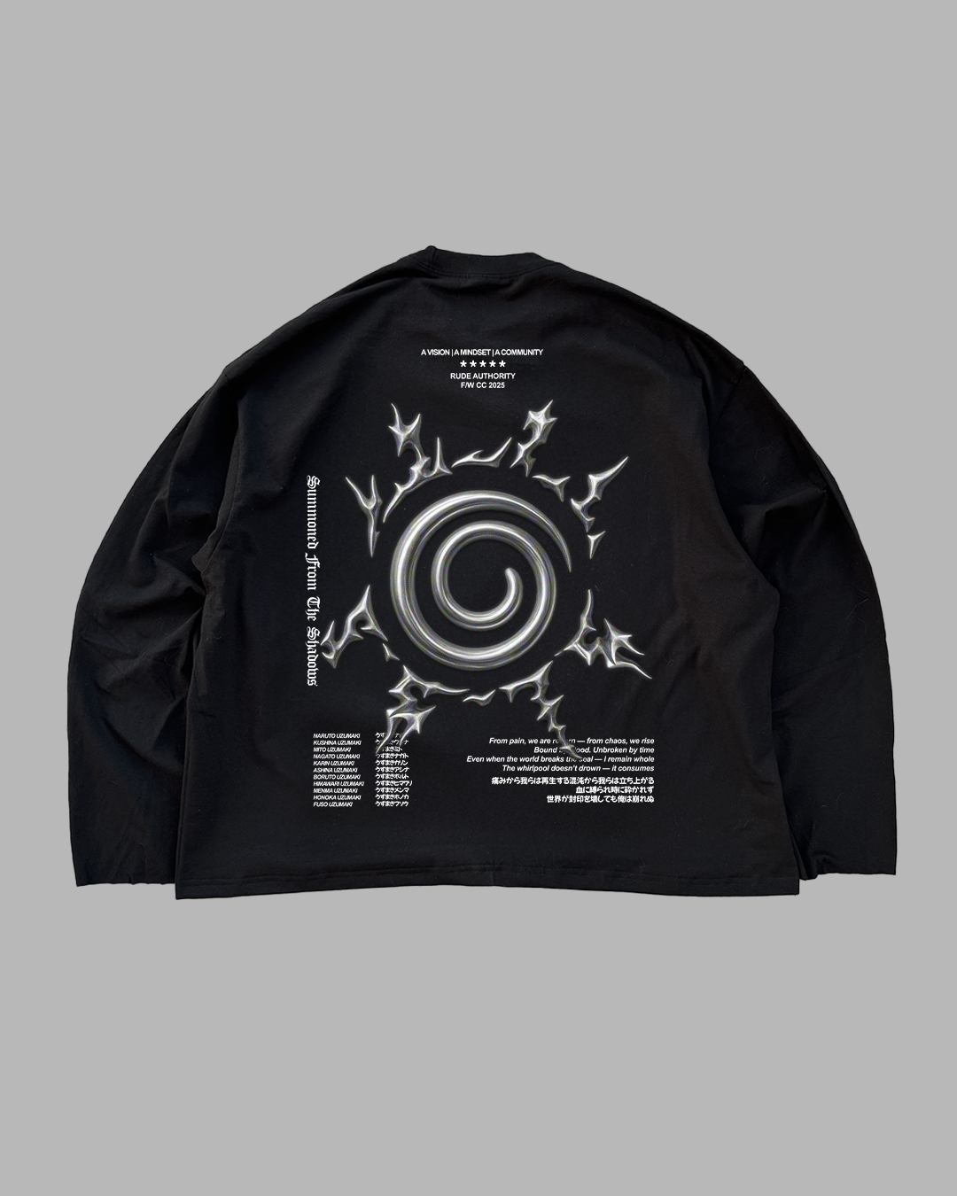 THE MARK 'PREMIUM' OVERSIZED LONG SLEEVE