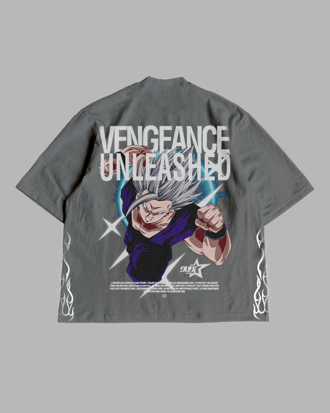 VENGEANCE UNLEASHED OVERSIZED TEE