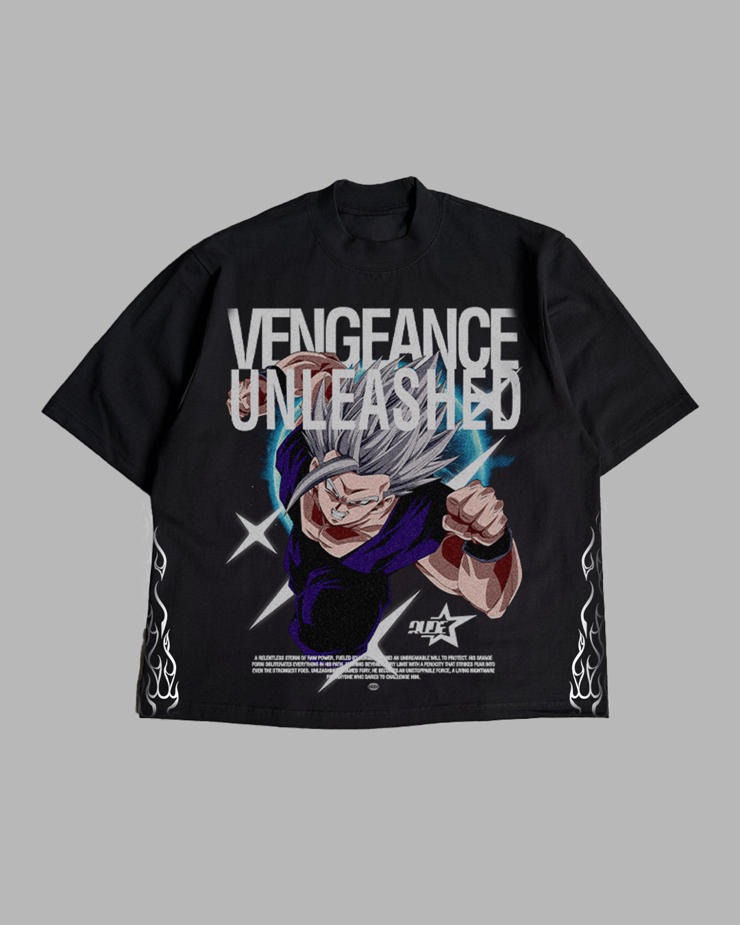 VENGEANCE UNLEASHED OVERSIZED TEE