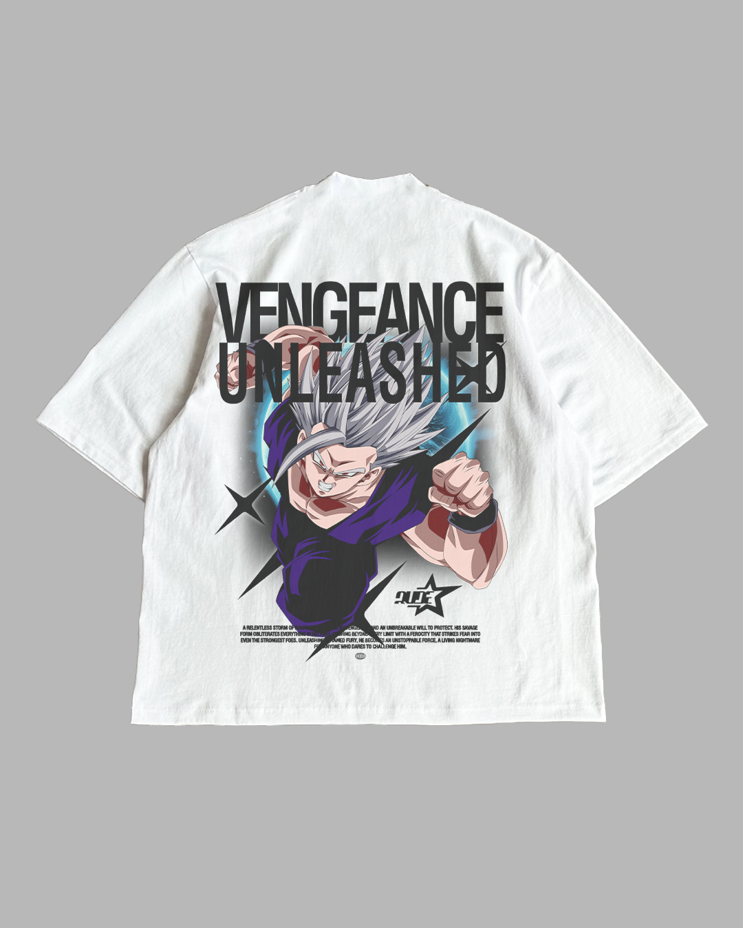 VENGEANCE UNLEASHED OVERSIZED TEE