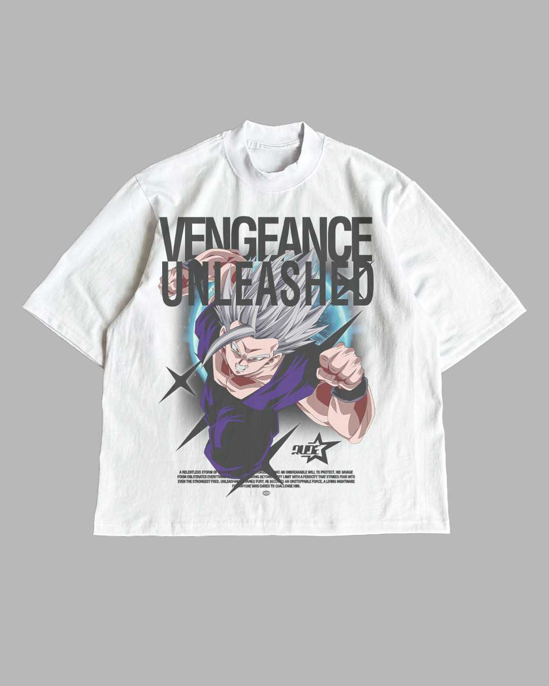 VENGEANCE UNLEASHED OVERSIZED TEE