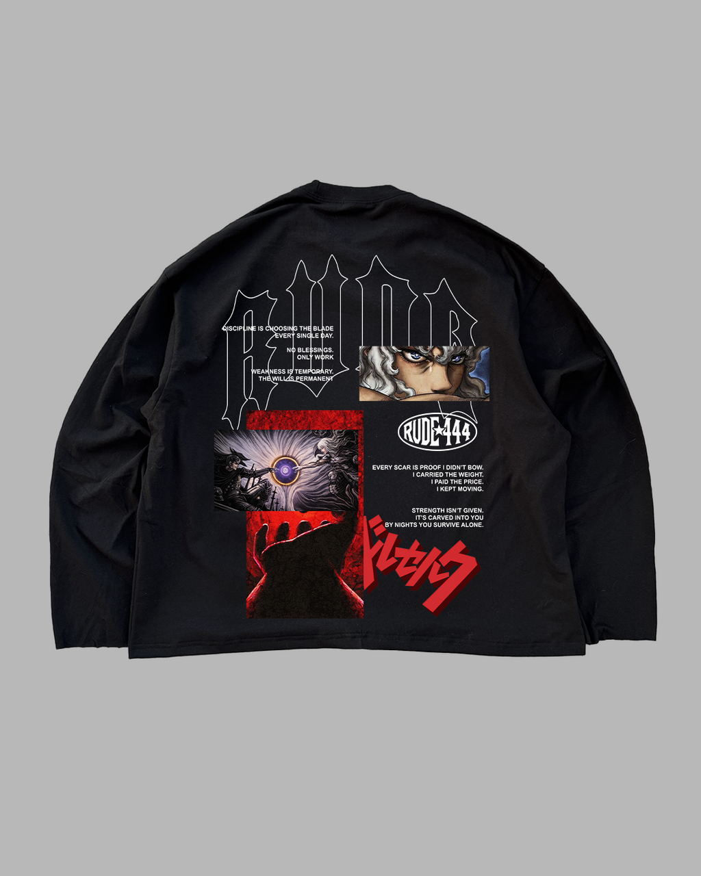 IRON PATH - OVERSIZED LONG SLEEVE