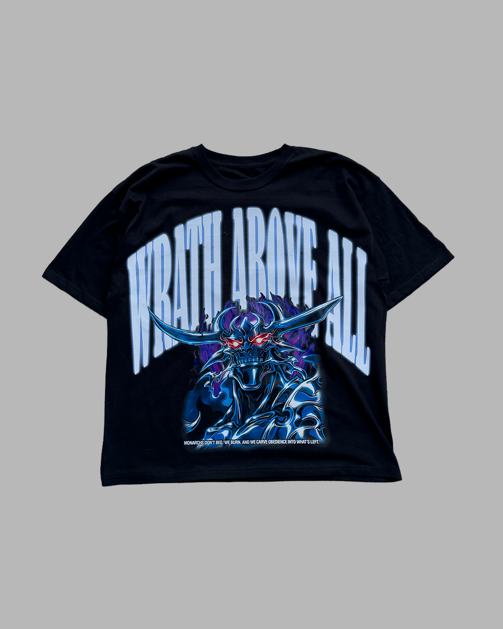 WRATH ABOVE ALL ESSENTIALS OVERSIZED TEE